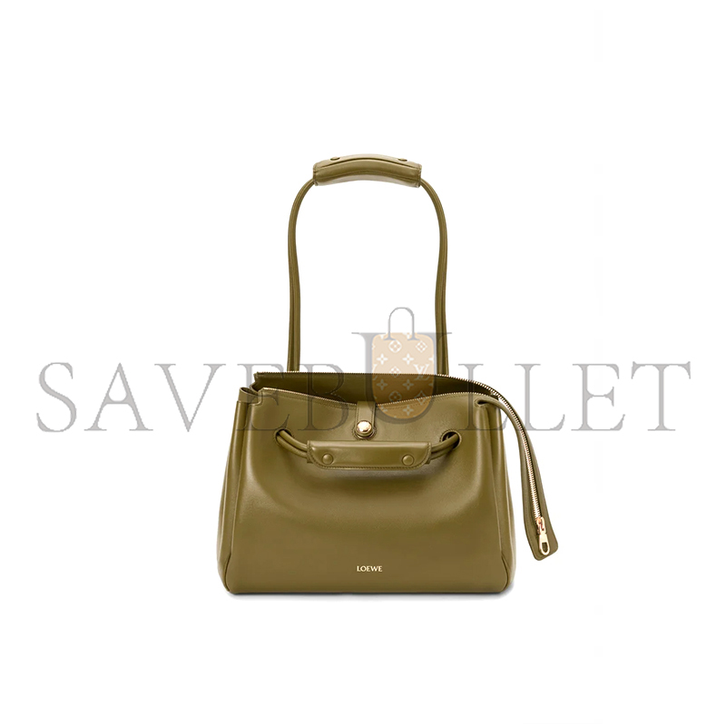 l0ew* medium madrid bag in S*pple calfskin aanbab1x01-8795 (28.5*23*11cm)